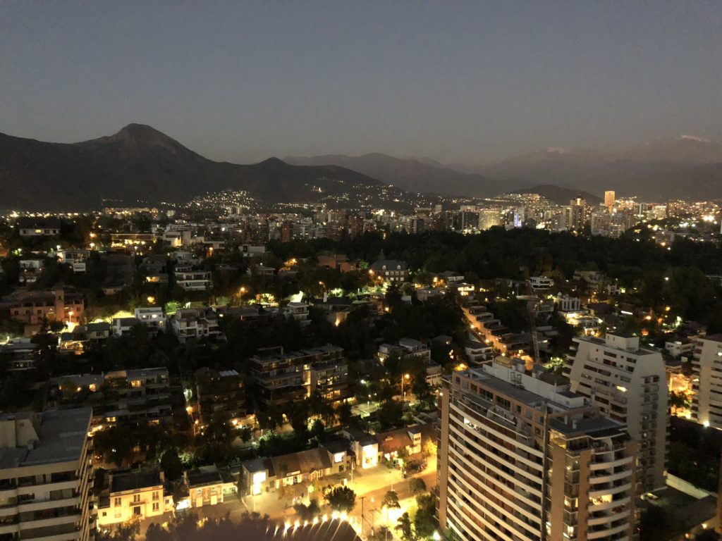 Santiago de nuit