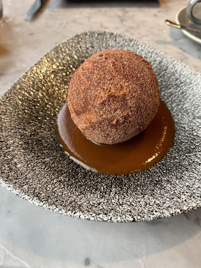 Spicy Ox Cheek Doughnut