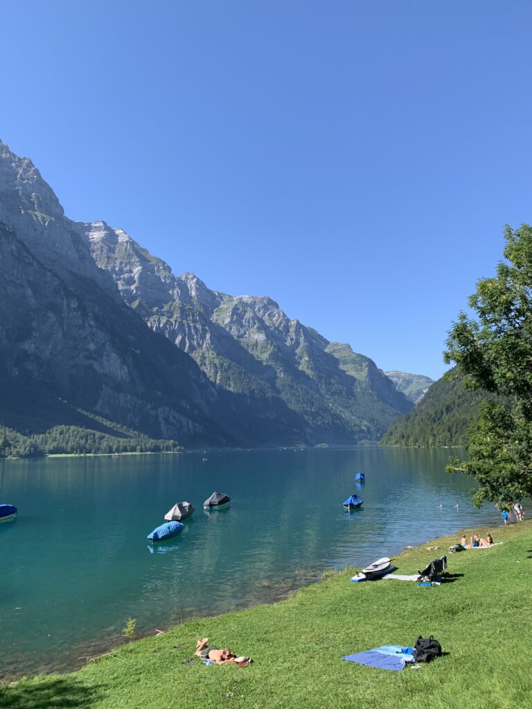 Klontalersee lake - 1